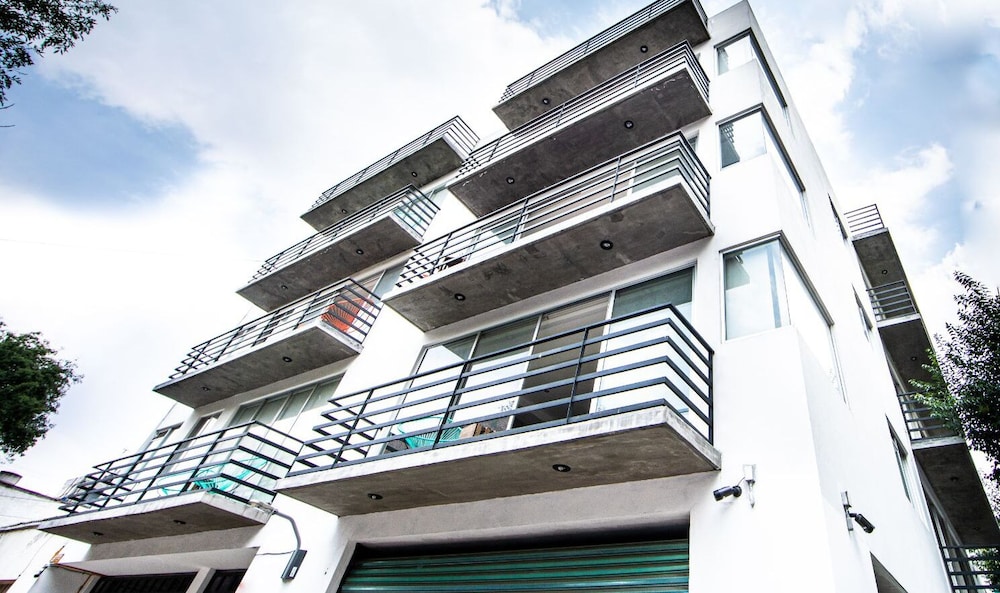 New Park Front Terrace Apt Near Polanco — Mexico City