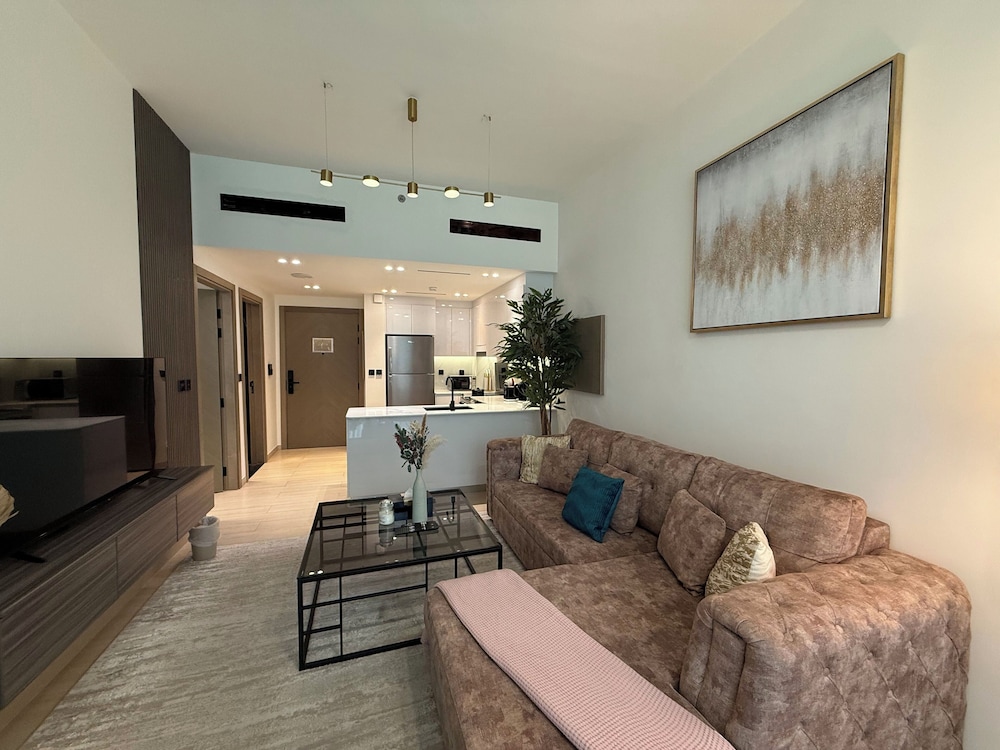 Manzil-1BR in JVC with Pool View