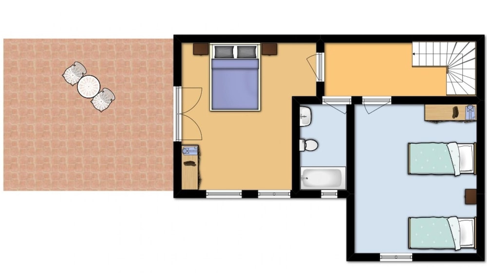 Villa Liakada Large Private Pool Walk to Beach Sea Views A C Wifi Car Not Required - 2081 view 4
