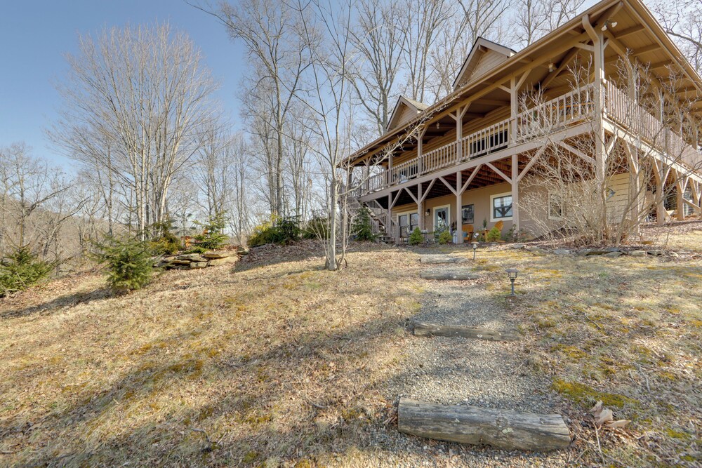 Secluded Mtn-view Retreat in Mars Hill
