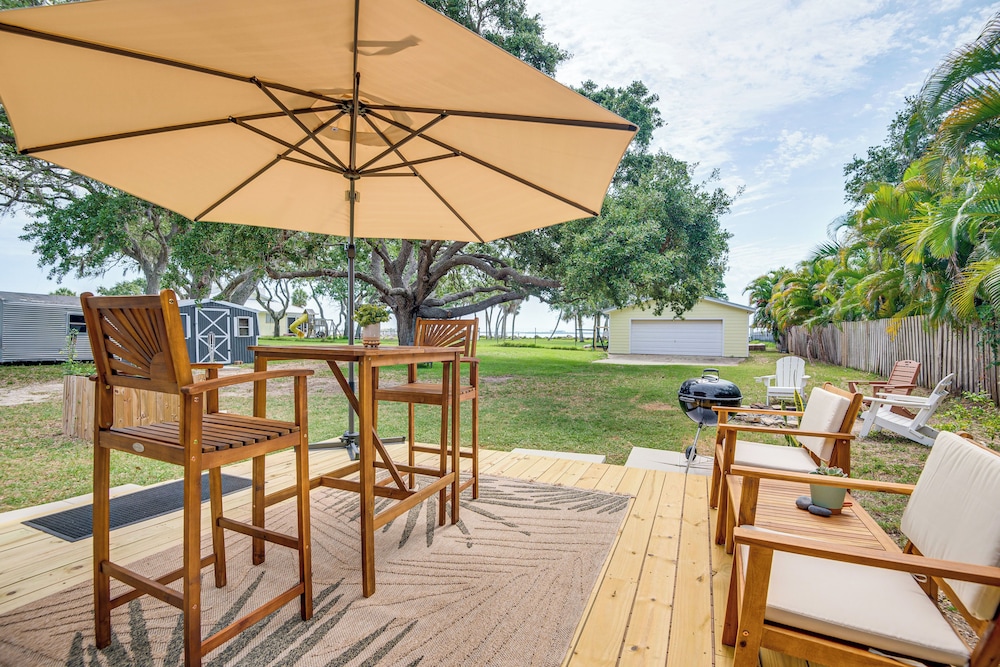 Merritt Island Home w/ Deck & River View!