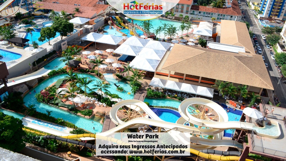 Náutico Flat Caldas Novas promoção especial no Náutico Praia Clube HotFérias
