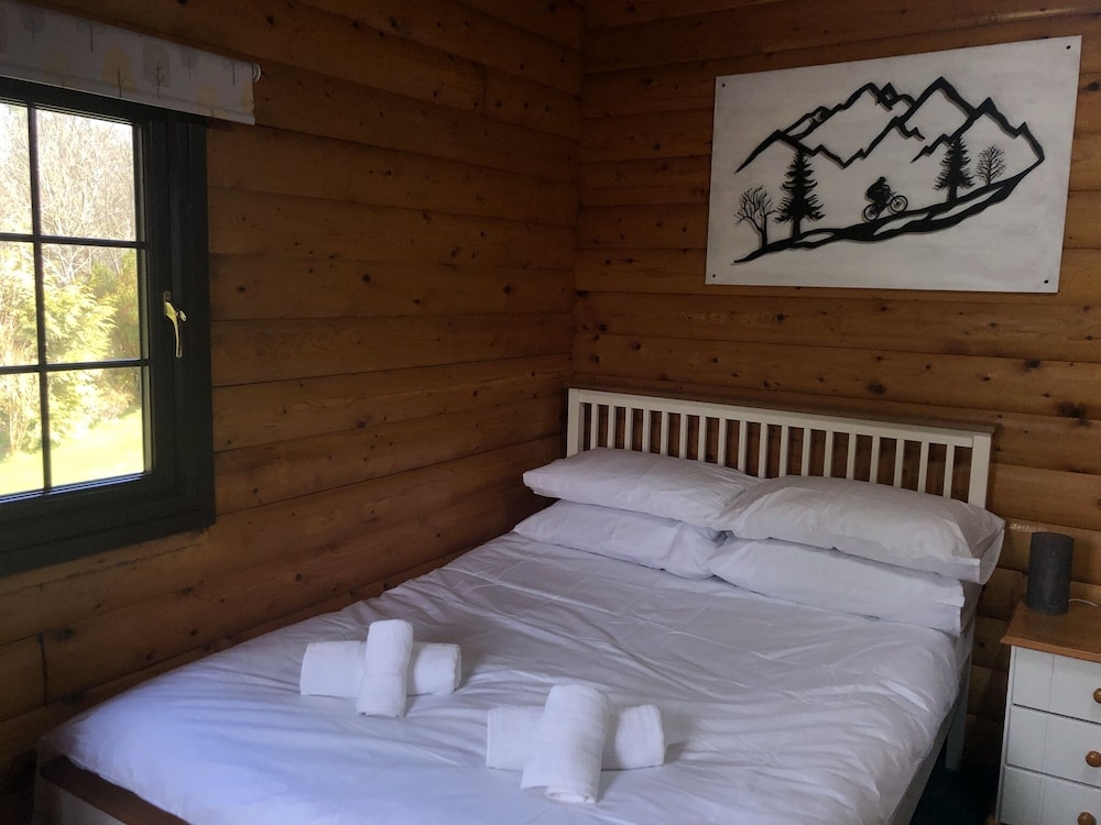 Snowdonia Log Cabin-sleeps 4-garden-pets view 4