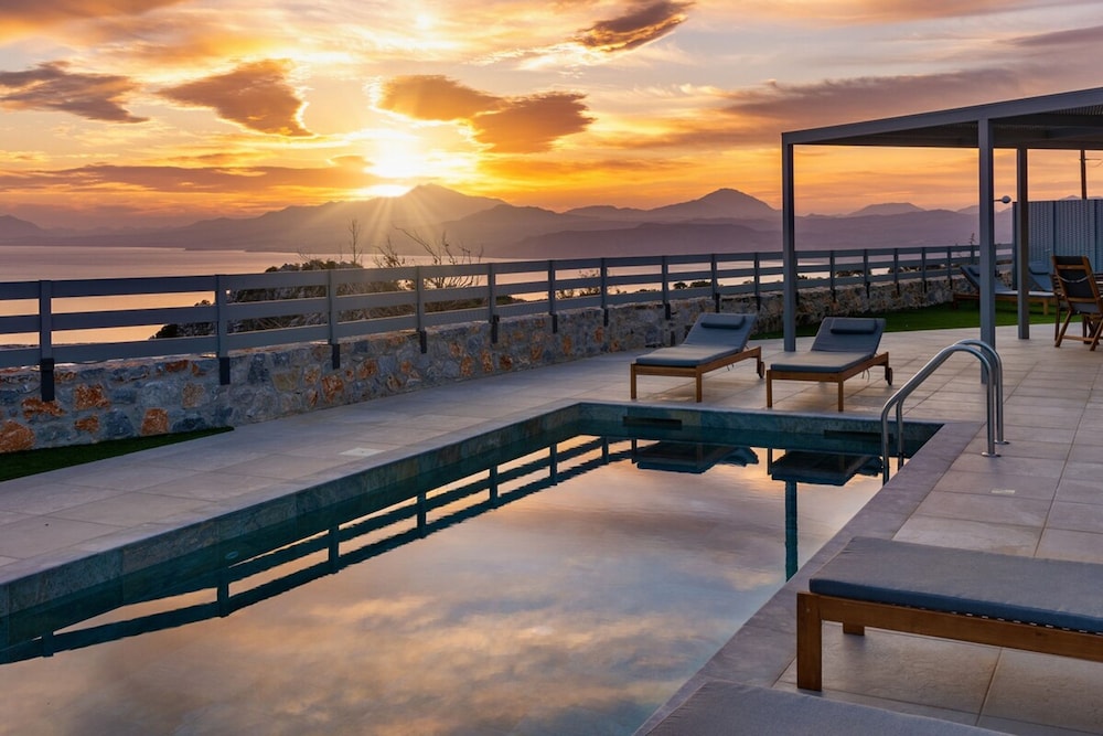 Gianna s Panoramic Seaview Twin Villas With Pools