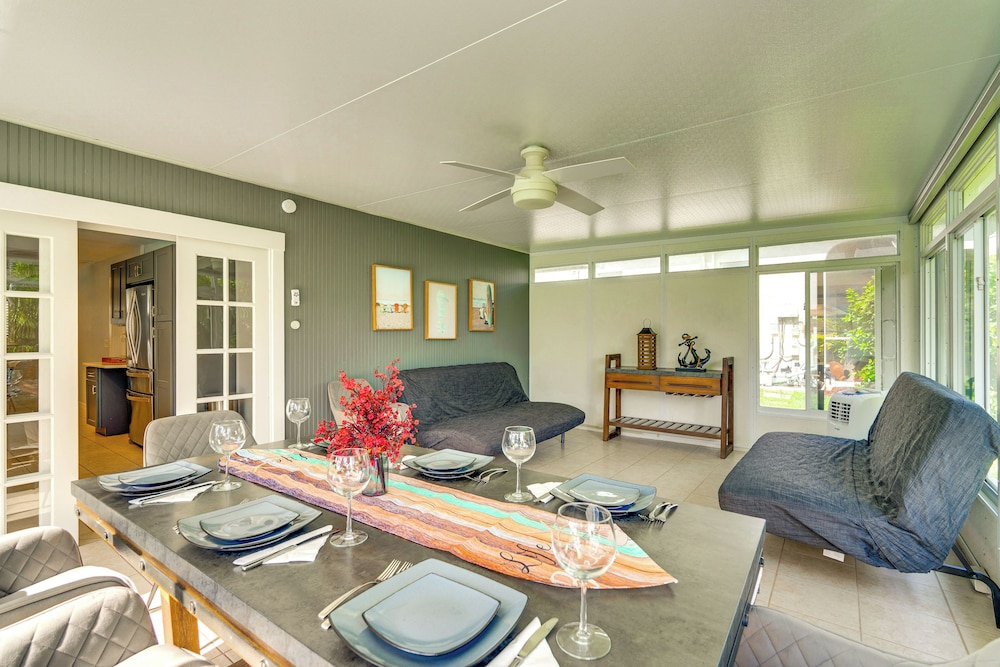 2 Mi to Beach: Canal-front Retreat in Cape Coral!