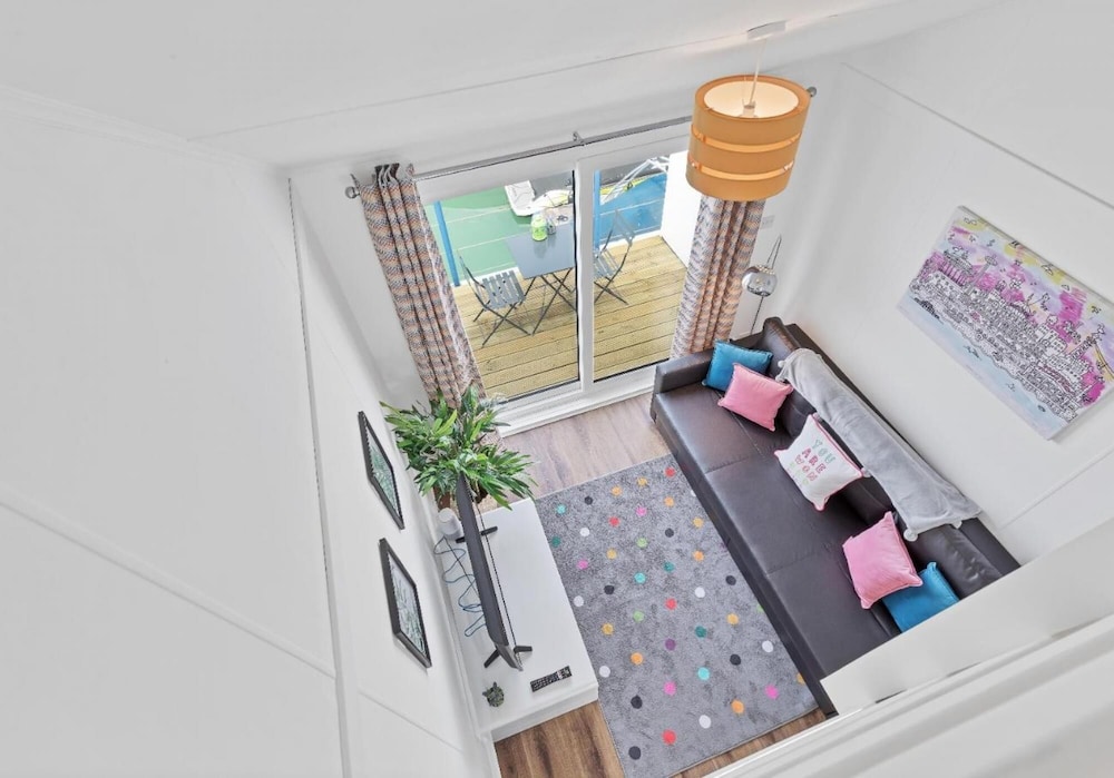 On the Water 3 Waterside Studio Mezzanine Bedroom Terrace Overlooking the Harbour view 3