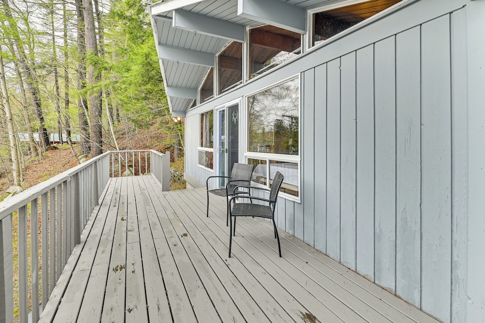 Lake-view Cabin w/ Furnished Deck in Hadley!