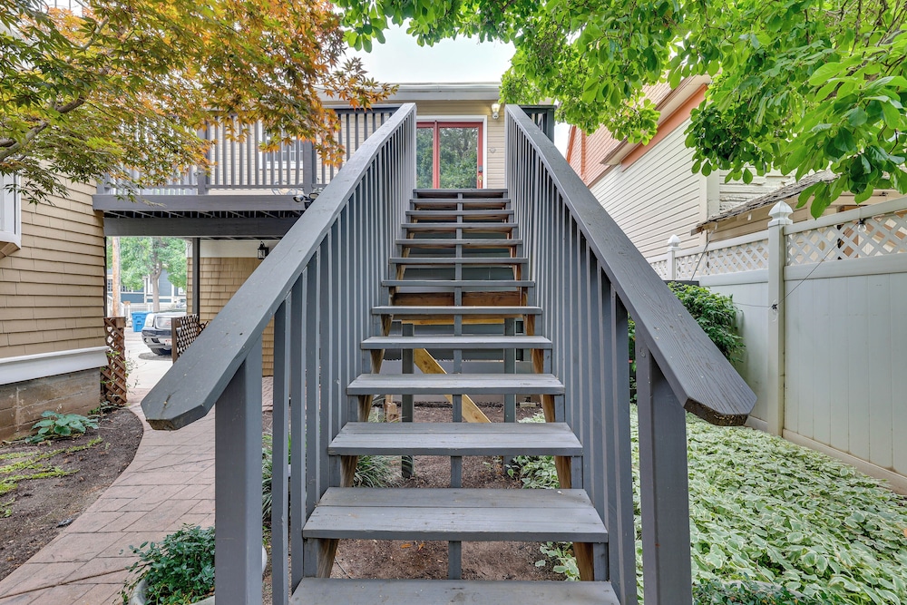 Historic Boise Studio w/ Courtyard, Blocks to Dtwn