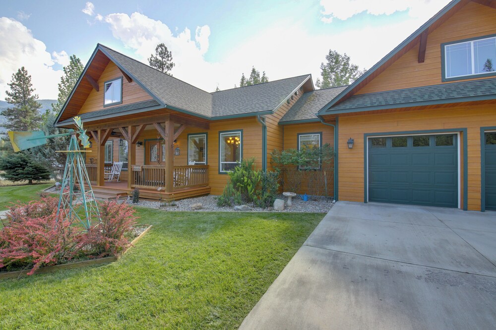 Clark Fork Riverfront Home w/ Dock!