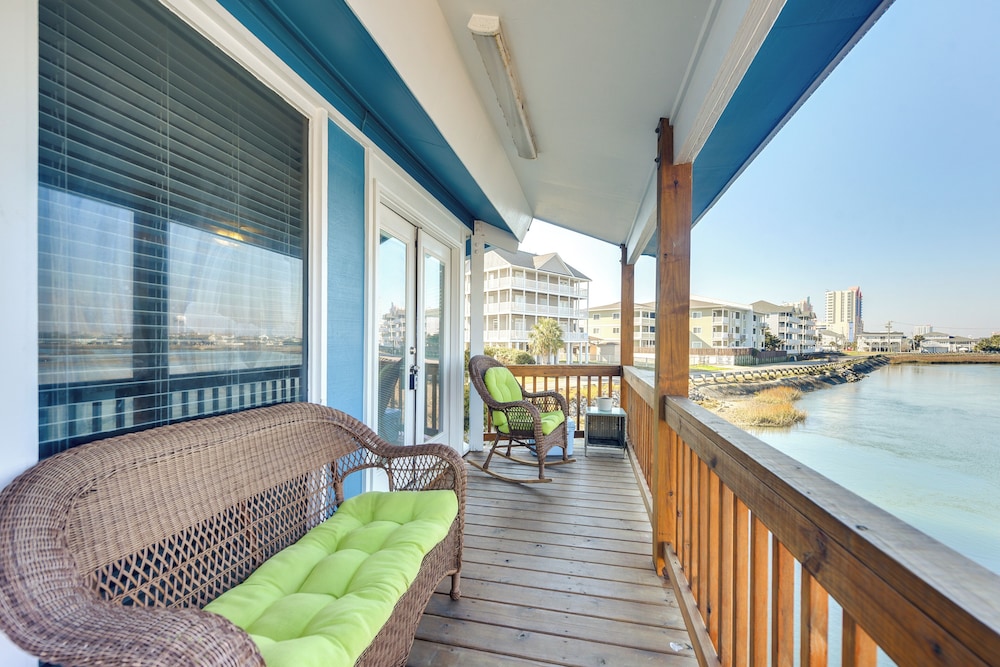 Coastal Oasis w/ Marsh Views in North Myrtle Beach