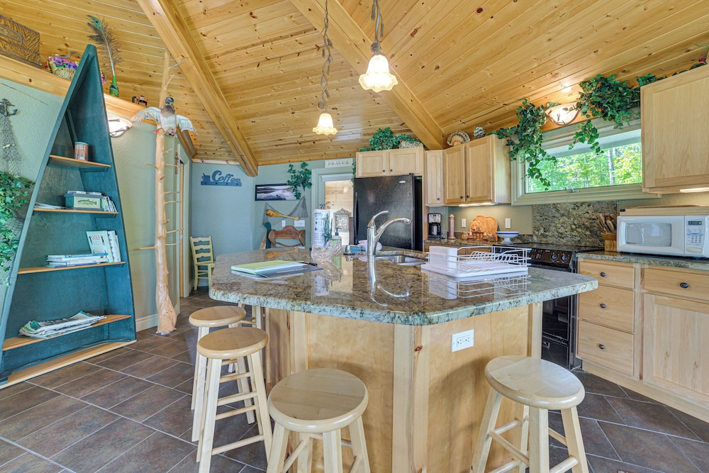 Lakefront Gem w/ Private Dock & Yard in Charlevoix