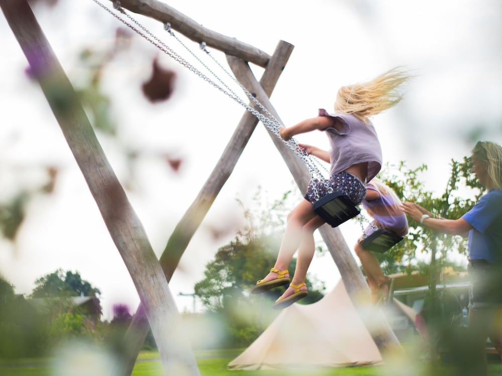 Glamping Tent in Friesland by Nature Reserve view 2