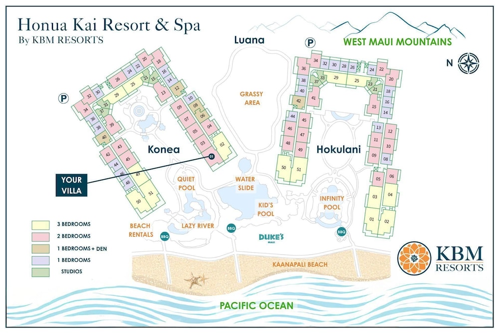 Honua Kai Konea Collection by KBM - 3 Units on same floor (201/203/209)