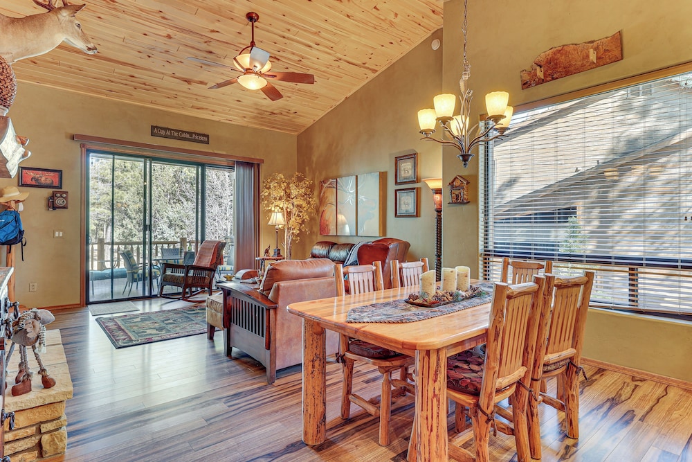Rustic Retreat w/ Spacious Deck in Show Low!