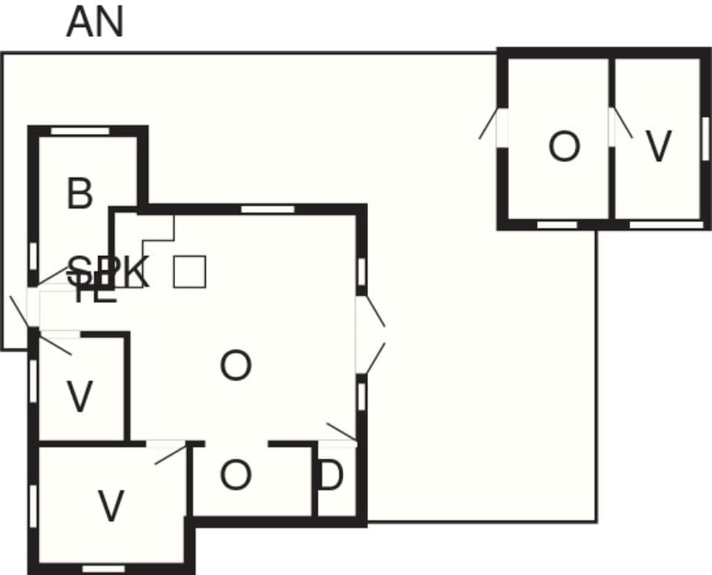 6 Person Holiday Home in Jerup