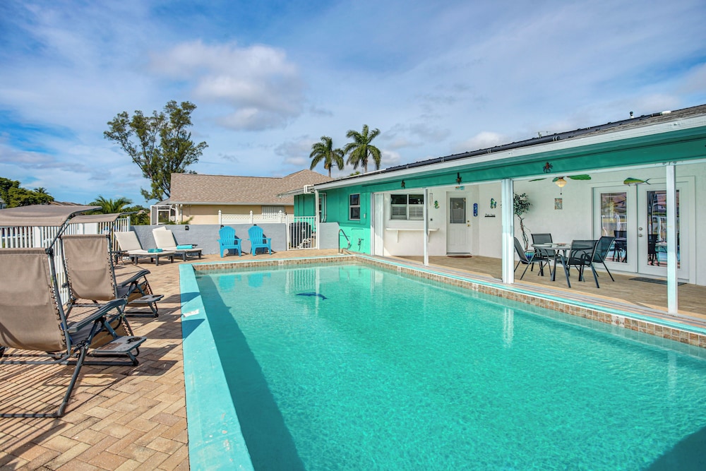 Canal-front, Pet-friendly Cape Coral Retreat!