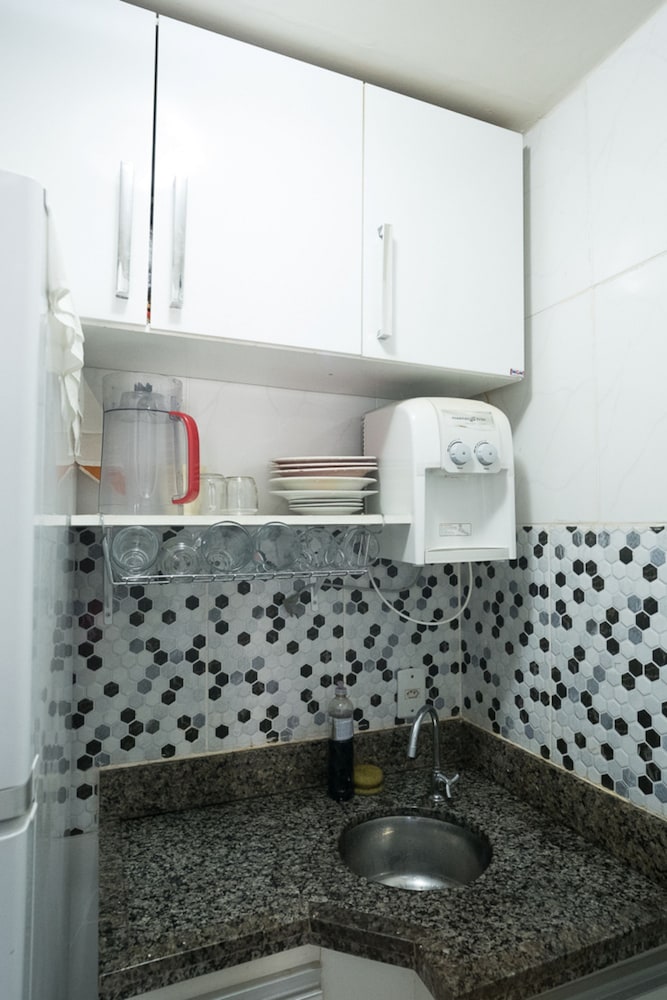 Apartamento com Wi-fi a 190 m da Praia da Costa