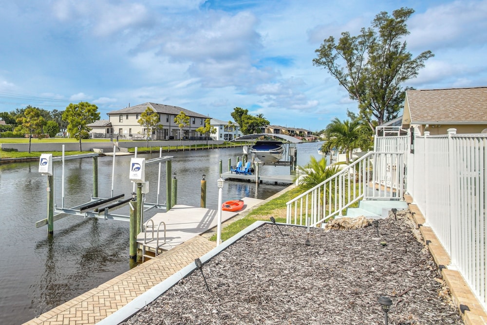 Canal-front, Pet-friendly Cape Coral Retreat!
