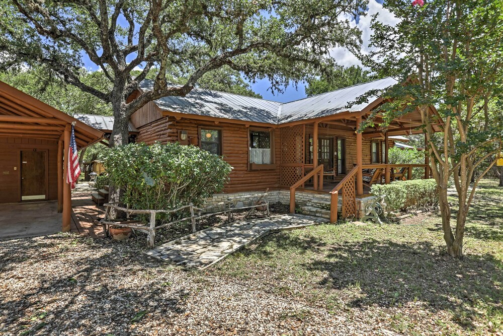 Rustic Canyon Lake Cabins w/ Hot Tub on  3 Acres - Property Image 4