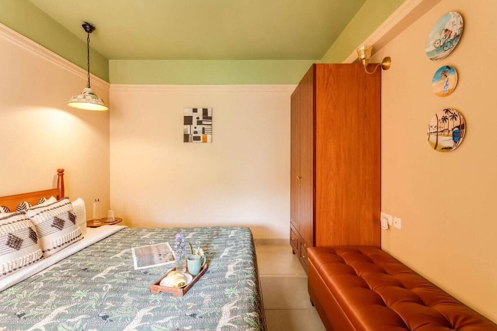 1BR in North Goa Pool Gym Clubhouse Access