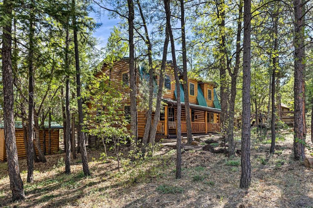 Hot Tub + Decks: Sherwood Forest Cabin