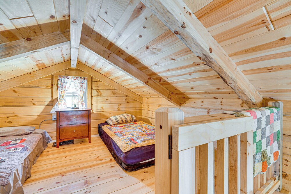 'fins & Flowers' Lewiston Cabin w/ Trout Fishing!