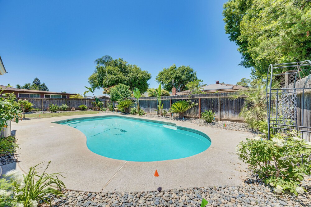Shop, Hike & Explore: Fresno Home w/ Private Pool!