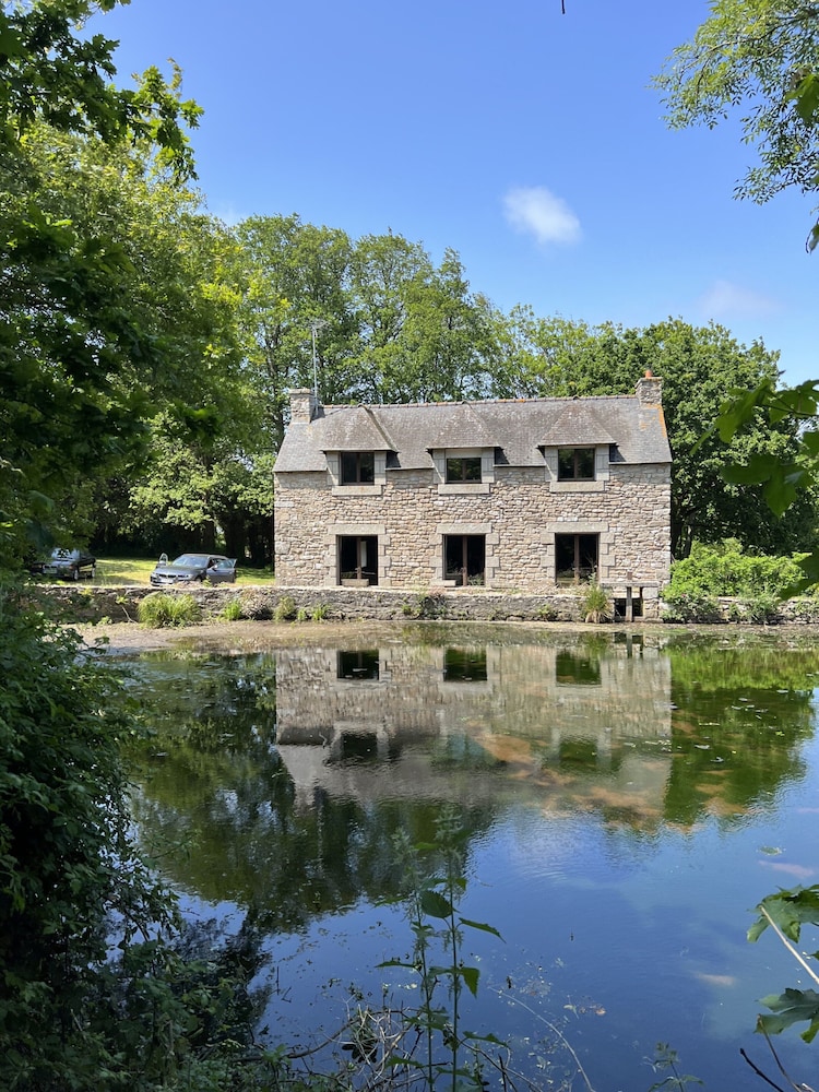 Authentic 18th Century Mill Near the sea