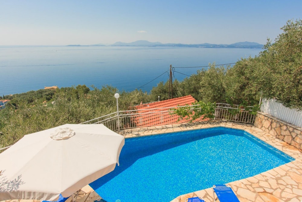 Villa Amalia Large Private Pool Walk to Beach Sea Views A C Wifi - 2120 view 5
