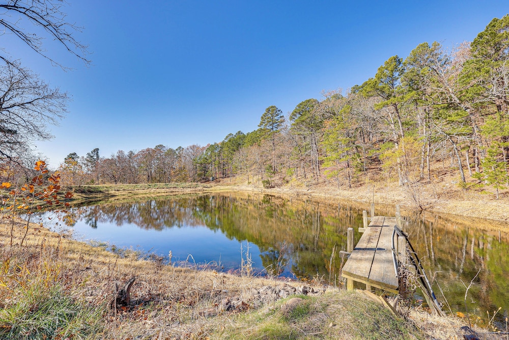 10 Mi to Sardis Lake: Home w/ Grill in Tuskahoma