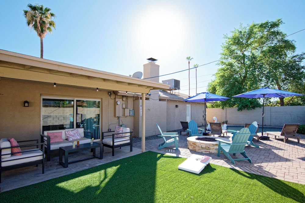 Old Town Saguaro - Pool - Fire Pit- Heart of Old Town