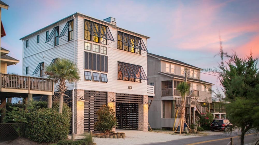 Incredible Oceanfront Retreat In Pawleys Island With Private Dock On Creek 4 Bedroom Home by Peace Vacations