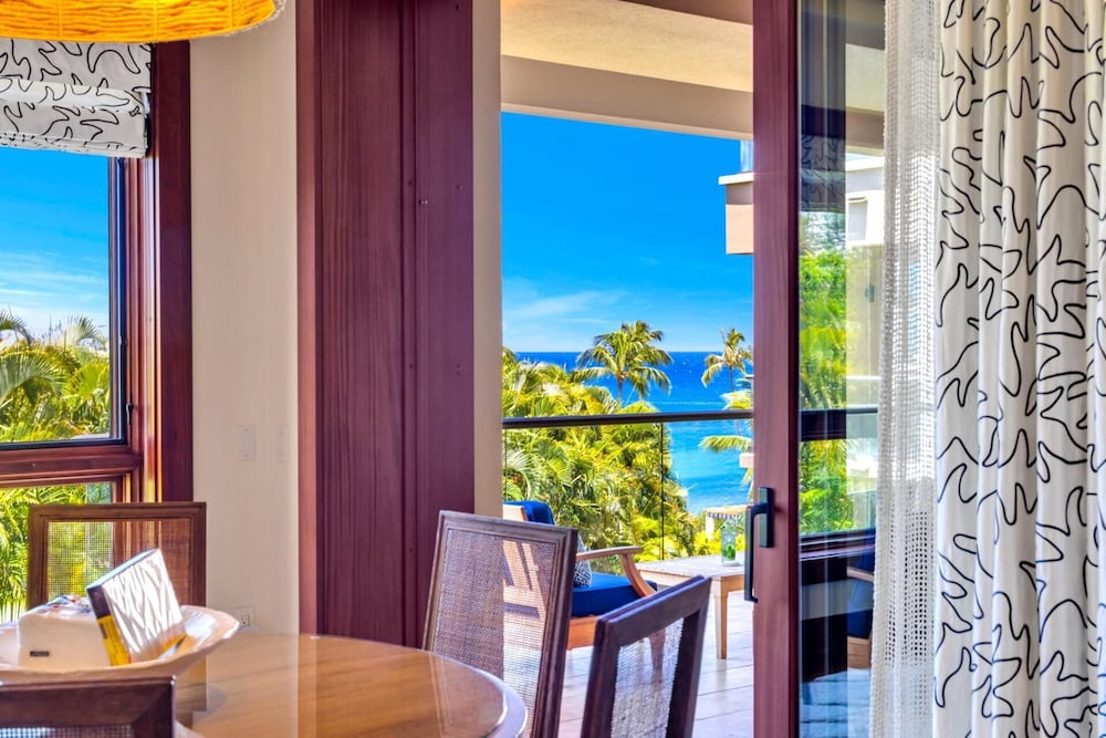KBM Resorts Free CAR Luxury Oceanfront Villa at Montage Kapalua Bay Private Lanai and BBQ Mon-5203