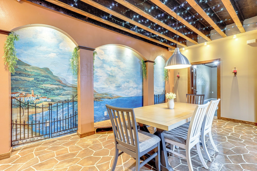 Italian-styled Home w/ Lake Views & Private Pool