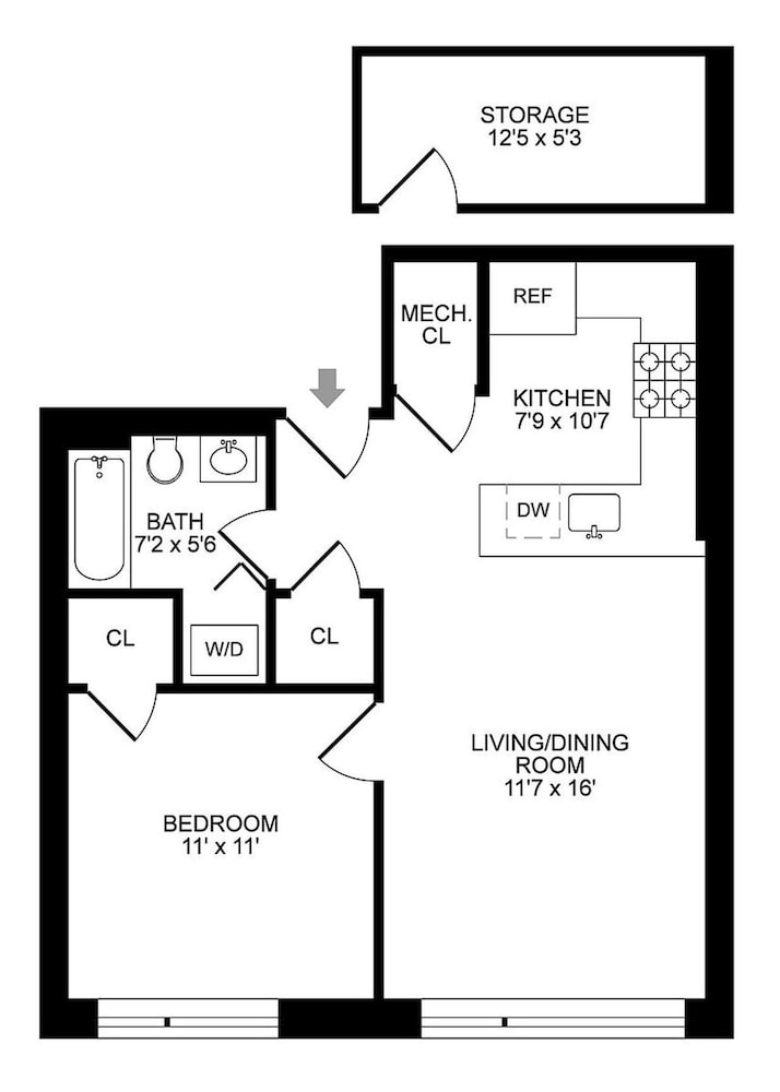 Withers by Rove Travel 1BR Williamsburg Apt