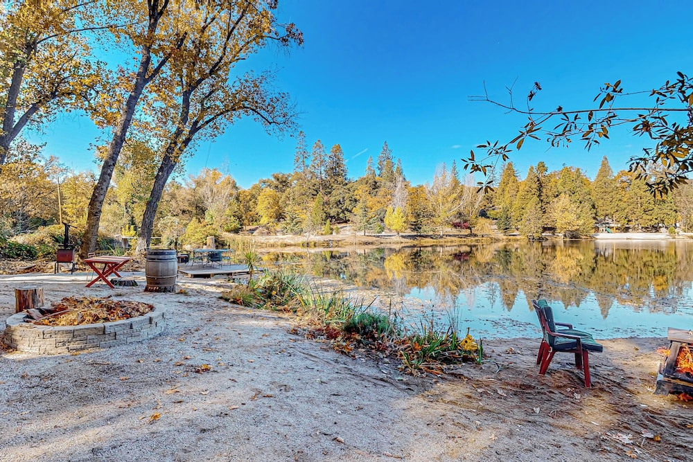 1BR Dog-friendly Lakefront Cabin w/ Canoes