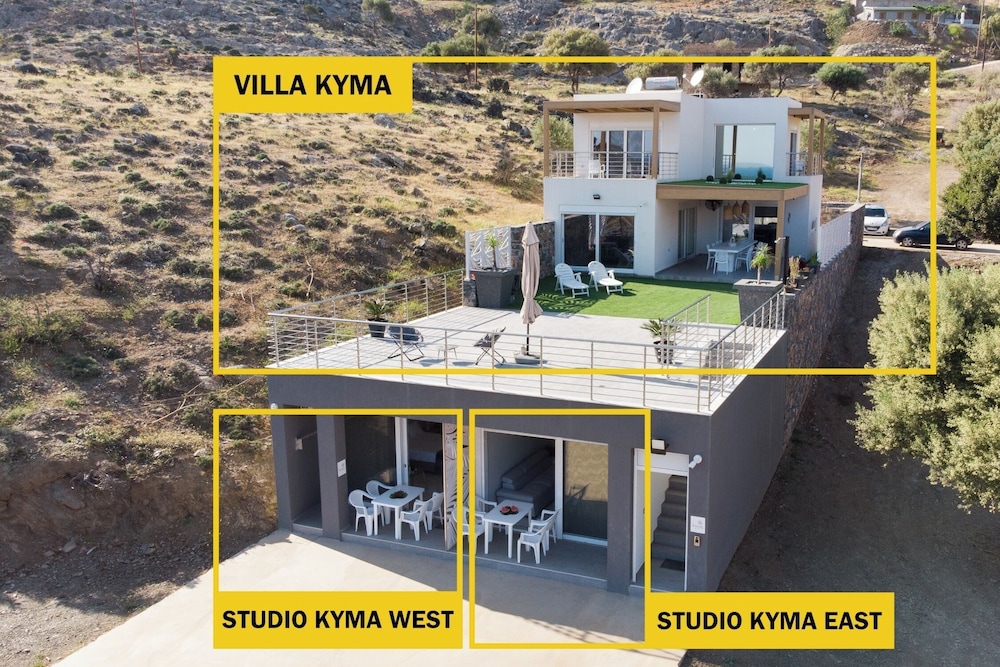 Beachfront Villa Kyma. Your own paradise