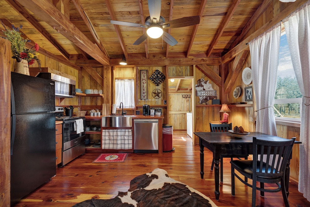 Texas Sawmill Cabin W/hot-tub, Pet-friendly, Minutes to Downtown!