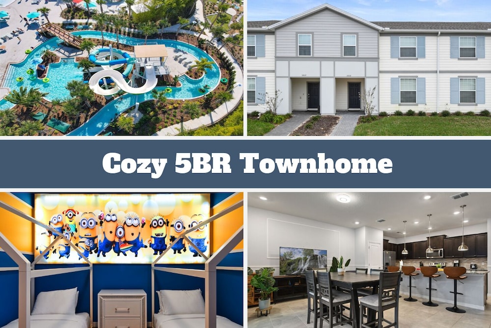 Family Getaway With Themed Rooms & Private Pool