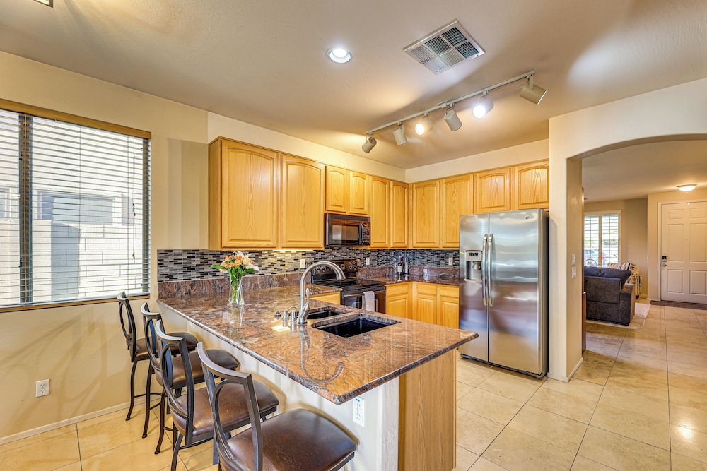 Hot Tub & Heated Pool: Home in Estrella Mtn Ranch