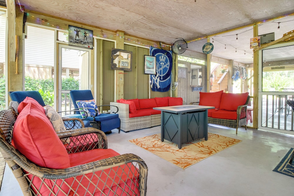 Walk to North Topsail Shores: Beach House w/ Gear!