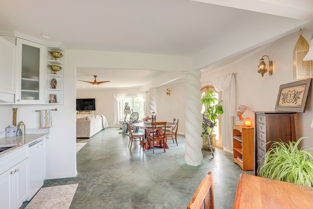 Unique Mountain-view Dome Home in Weaverville