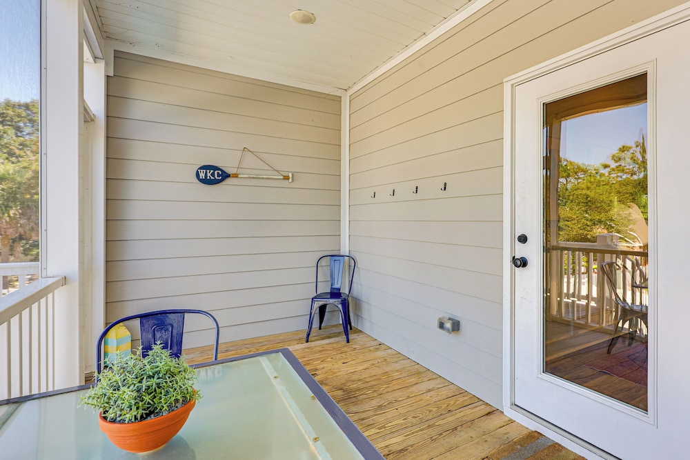 < 1 Mi to Beach: Home w/ Pool in Oak Island!