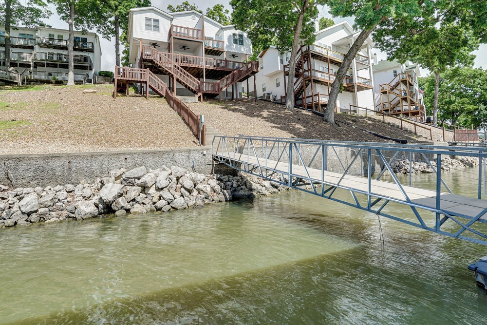 Boat Dock & Slip Access: Lake of the Ozarks Gem