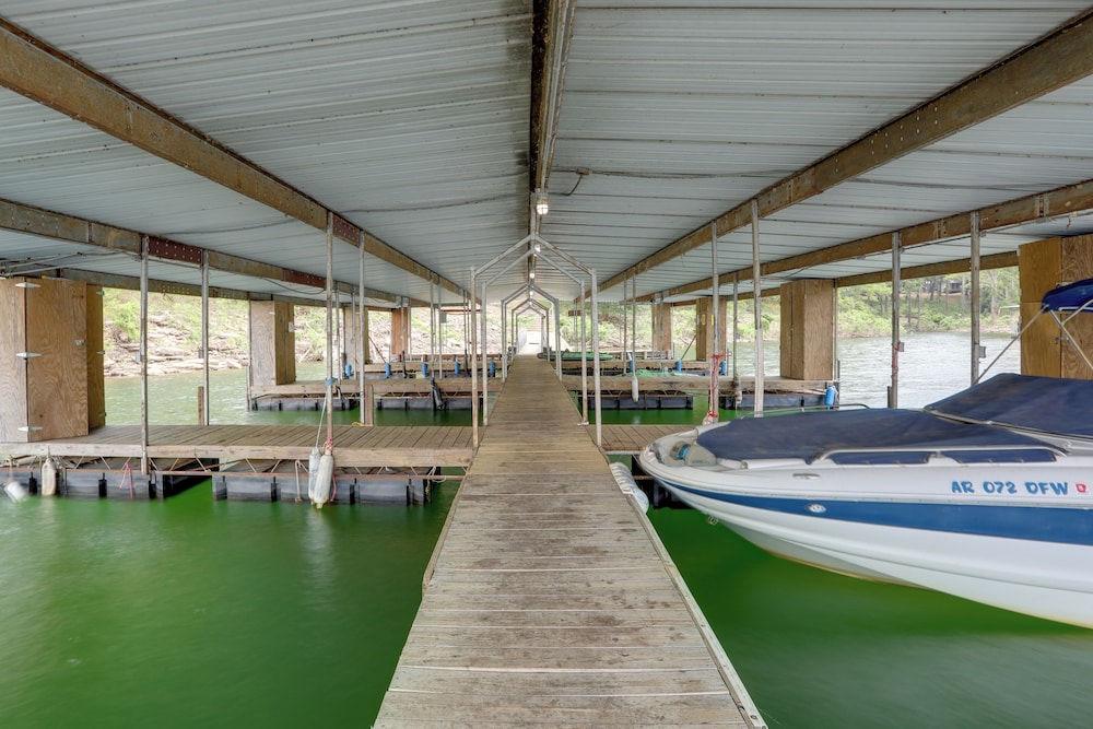Bring Your Boat! Greers Ferry Lake Home w/ Slip