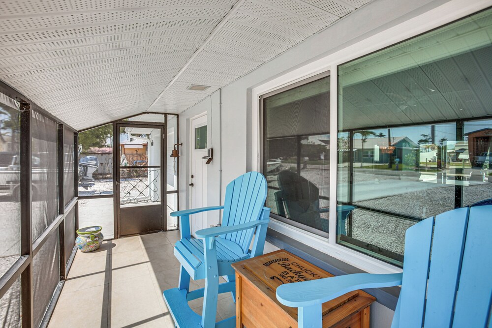 Steps to Canal: St James City Home w/ Dock