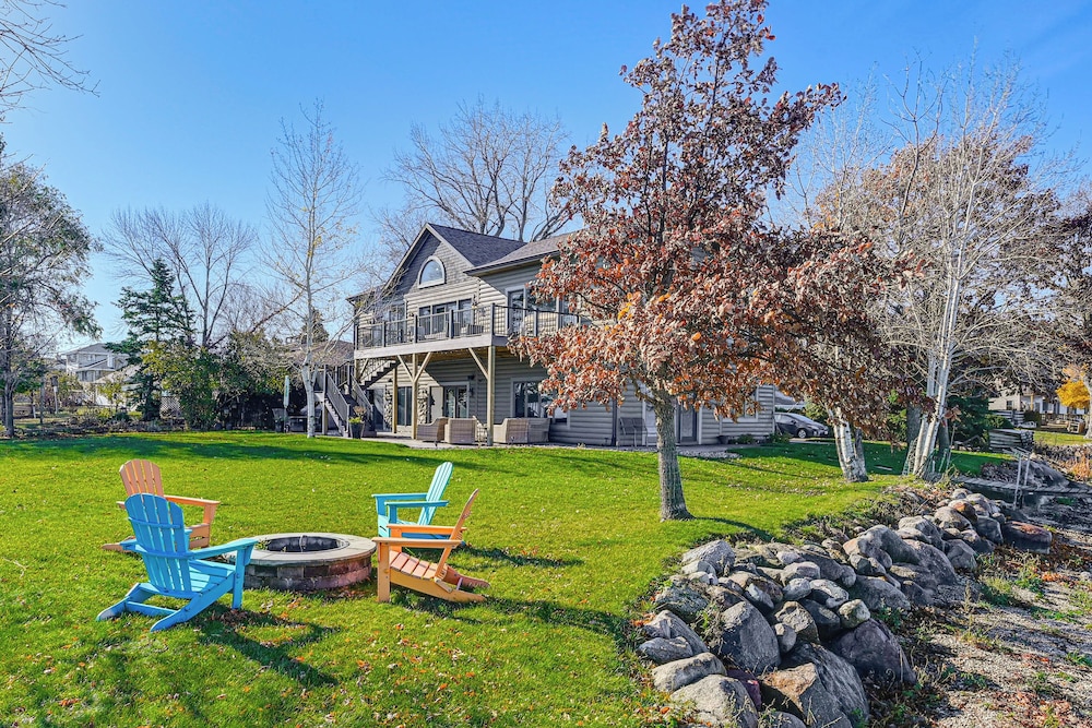 Waterfront Home w/ Boat Dock & Deck in Storm Lake!