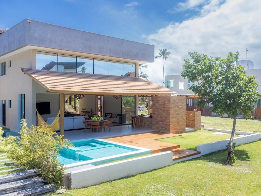 Casa 81 Luxo Pé na Areia Muro Alto byLP