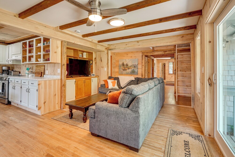 Annabessacook Lake Retreat w/ Deck: Pets Welcome!