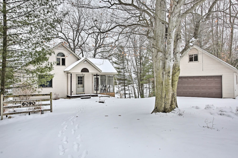 Waterfront Fife Lake Cottage: Dock, Kayak, Sunroom view 5